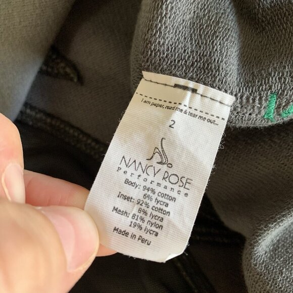 Nancy Rose Performance Womens Sweater 2 Gray Pullover Athleisure Gym Training - Picture 5 of 5